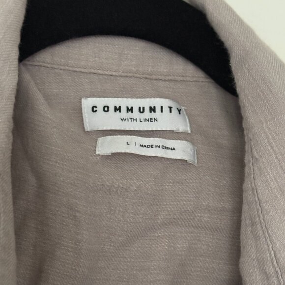 Aritzia Community Linen Button-Down - Picture 2 of 2